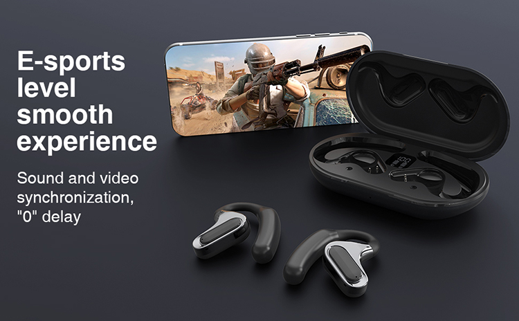 F8 Wireless Headset, F8 OWS earphone, OWS Earbuds ,F8 Earphone, Earphone with Charging Box, Wireless Microphone, Ear Clip Earbuds, ear clip earphone, Open Ear Headphone, Earphones